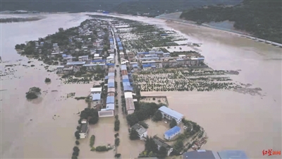 蓬安中坝社区成“孤岛”553名群众全部安全转移