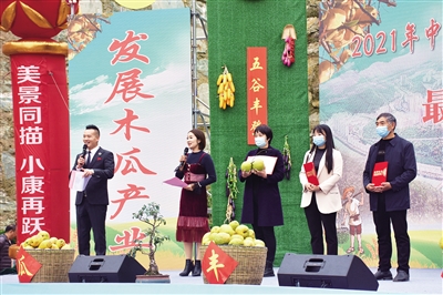 白河县举办第三届木瓜节