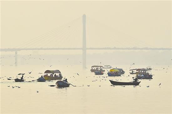 印度多地雾霾严重