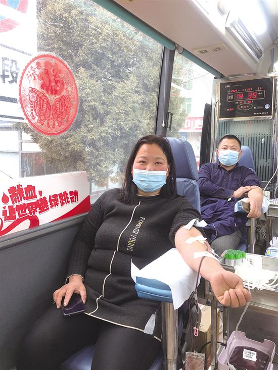 献血，为烟台增暖，为春天添彩 春节假期众多市民无偿献血欢度佳节