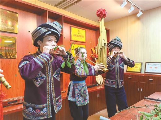 龙潭景区深深处 民族乐音声声传 铸牢中华民族共同体意识民族乐器馆在柳开馆