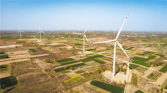 风力发电助力低碳减排