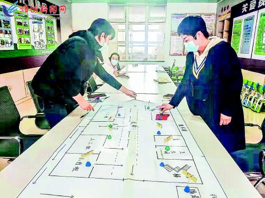 潍坊滨海经济技术开发区京师幼儿园桌上推演,筑牢疫情防控线